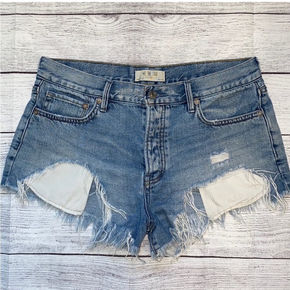 Free People We The Free Denim Shorts